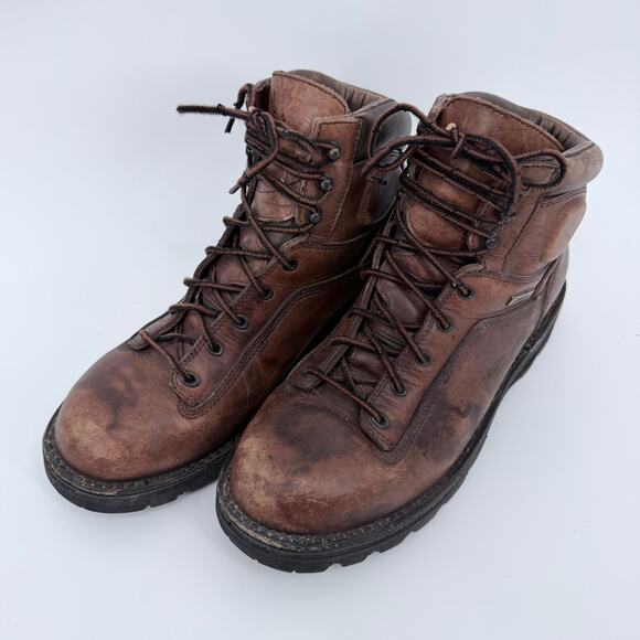 CABELAS Outfitter Series Men\'s 10 GoreTex Leather Hiking Hunting Boots main image 4